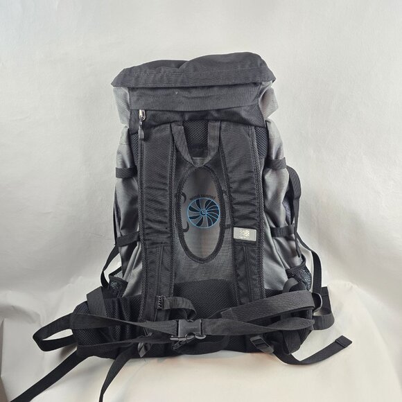 Karrimor H2O Wind Tunnel Black Grey Hiking Large Rain Cove Rucksack Backpack - Picture 5 of 9